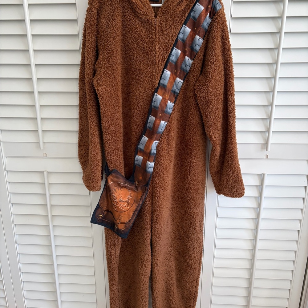 Chewbacca Brown Fleece Onesie